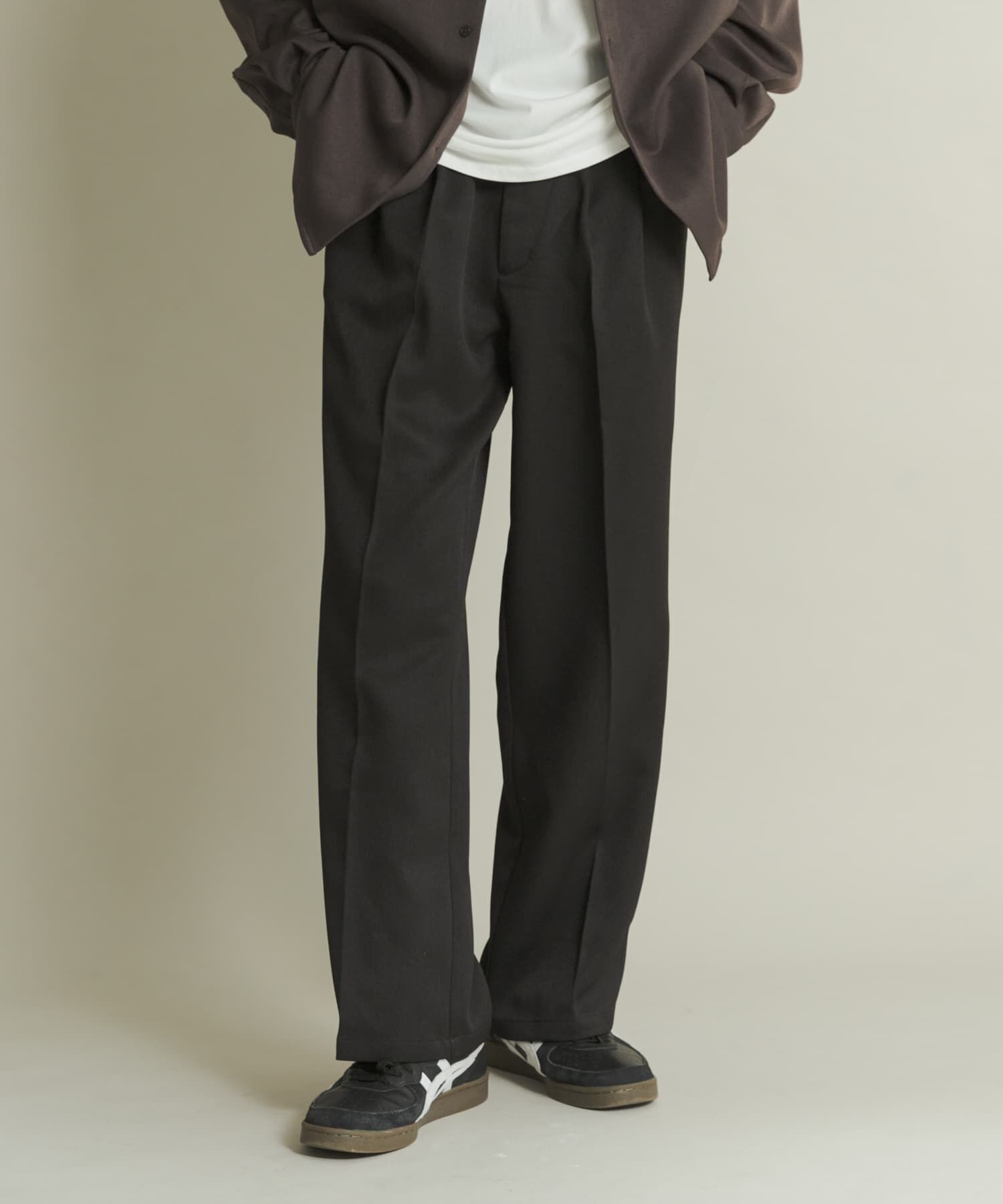 SENSE OF PLACE by URBAN RESEARCH「ウールライクダブルタックワイドパンツ」|その他|