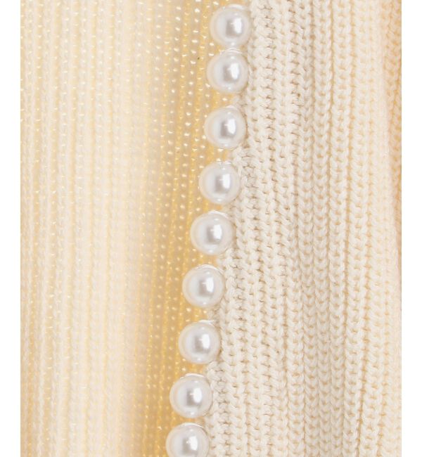 le.coeur blanc「パールツキアゼアミカーディガン」|カーディガン|