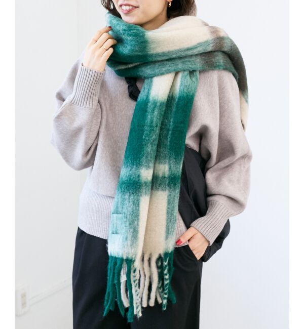  「The Bagmatiカラーチェックストール」|ストール|