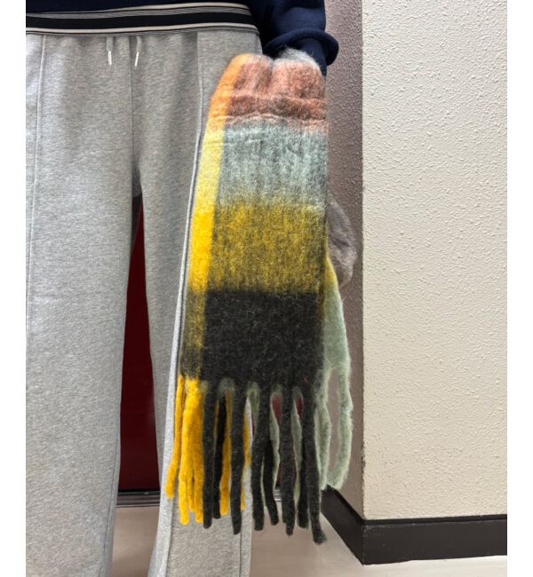  「The Bagmatiカラーチェックストール」|ストール|