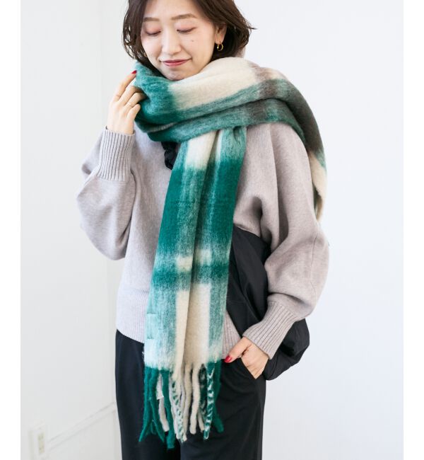  「The Bagmatiカラーチェックストール」|ストール|