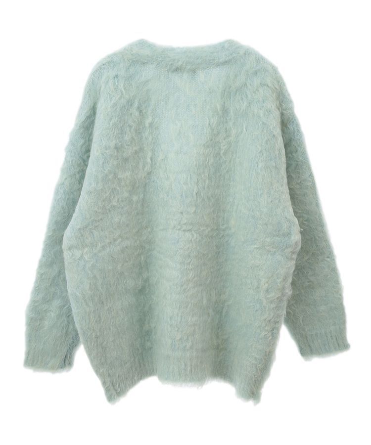 earth music&ecology「なみなみ起毛Vネックカーディガン」|カーディガン|