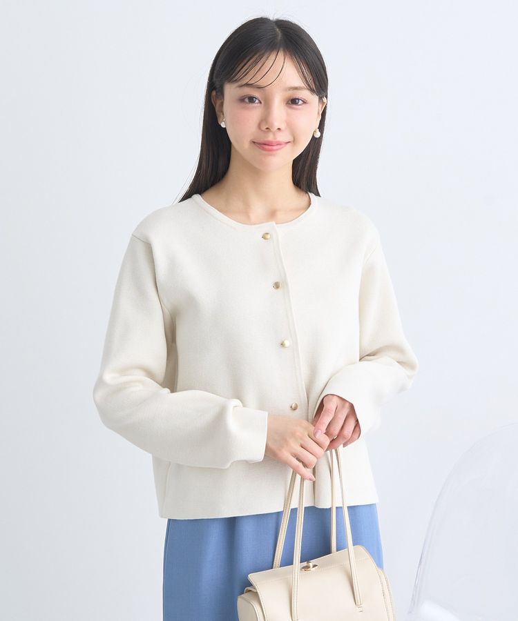 earth music&ecology「スポンディッシュポケット付きカーディガン」|カーディガン|