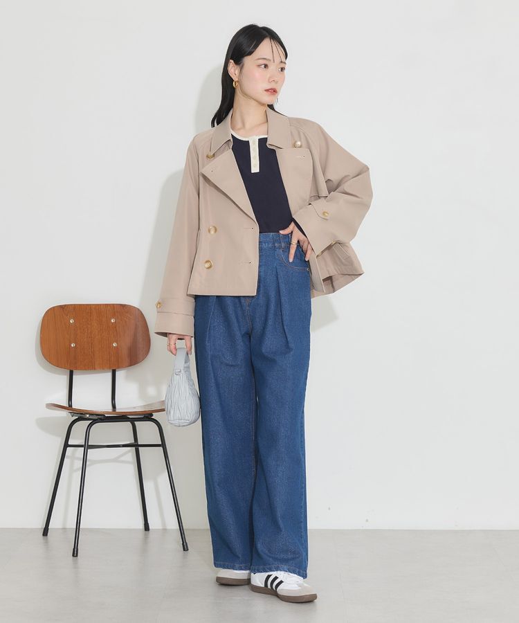 earth music&ecology「2WAY釦リブプルオーバー」|Tシャツ・カットソー|