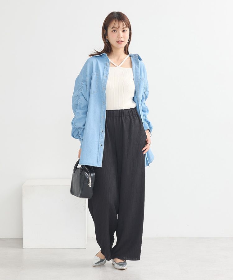 earth music&ecology「セルフカットイージーパンツ」|その他|