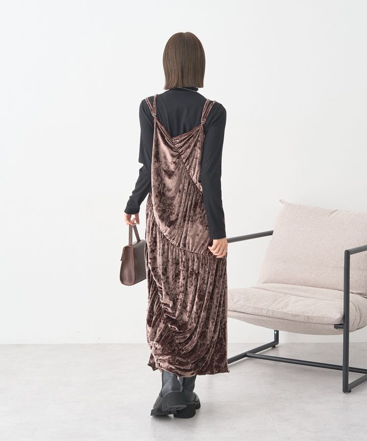 earth music&ecology「ラメテレコハイネックプルオーバー」|Tシャツ・カットソー|