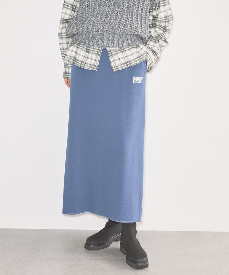 AMERICAN HOLIC「Discus 裏毛スカート」|スカート|Blue