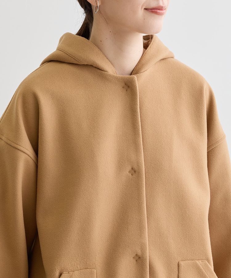 Green Parks「フード取り外しハーフコート」|その他|