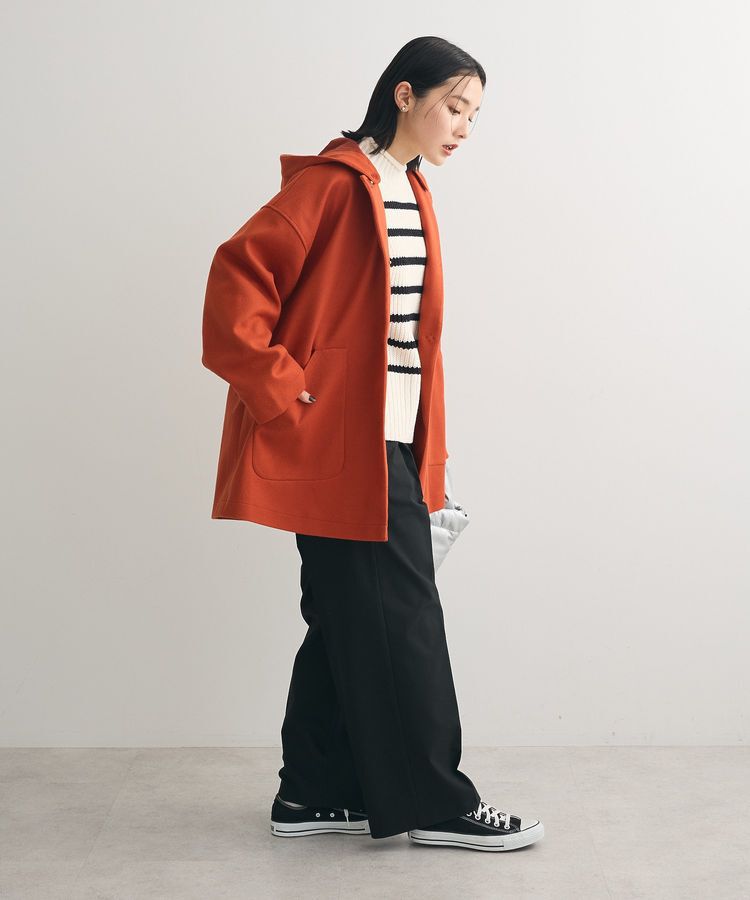 Green Parks「フード取り外しハーフコート」|その他|