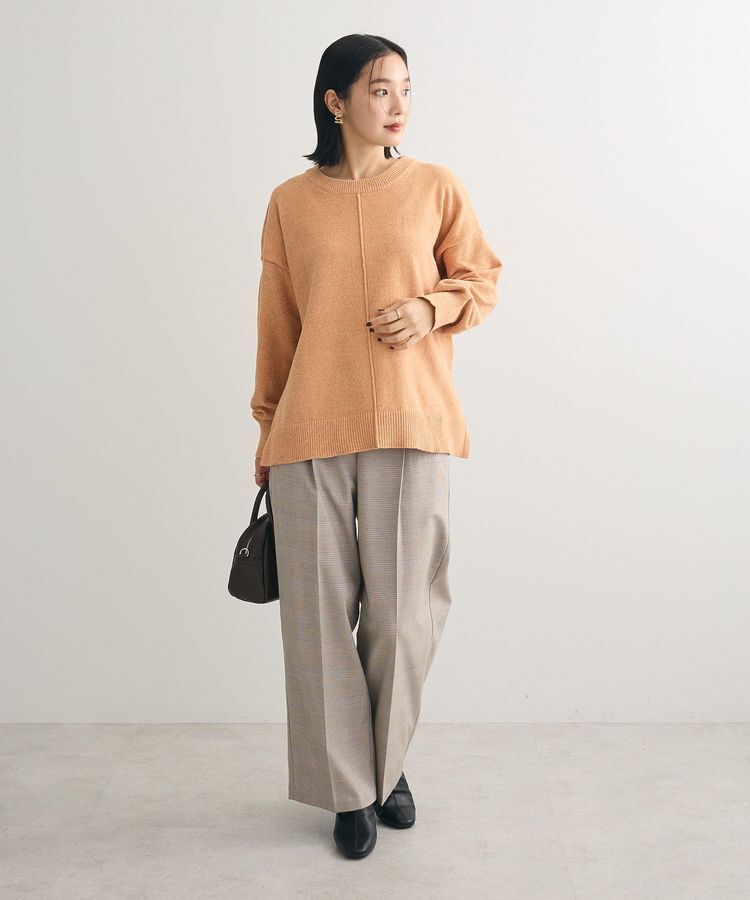 Green Parks「ベロアモールリラックスサイズニットプルオーバー」|ニット・セーター|