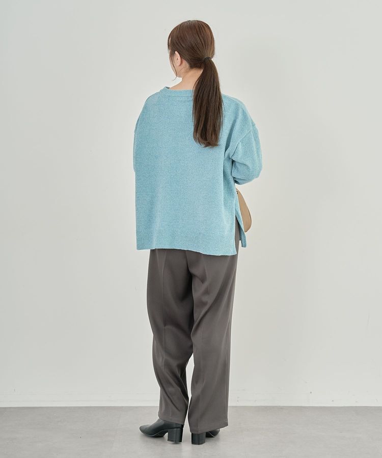 Green Parks「ベロアモールリラックスサイズニットプルオーバー」|ニット・セーター|