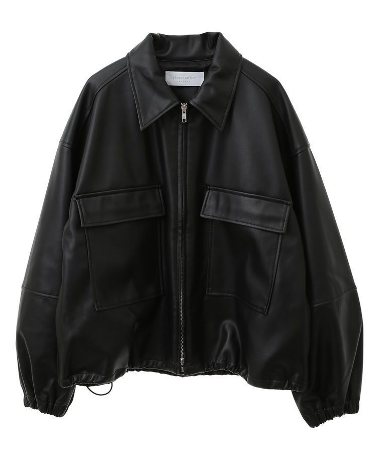 Green Parks「フェイクレザージャケット」|テーラードジャケット|