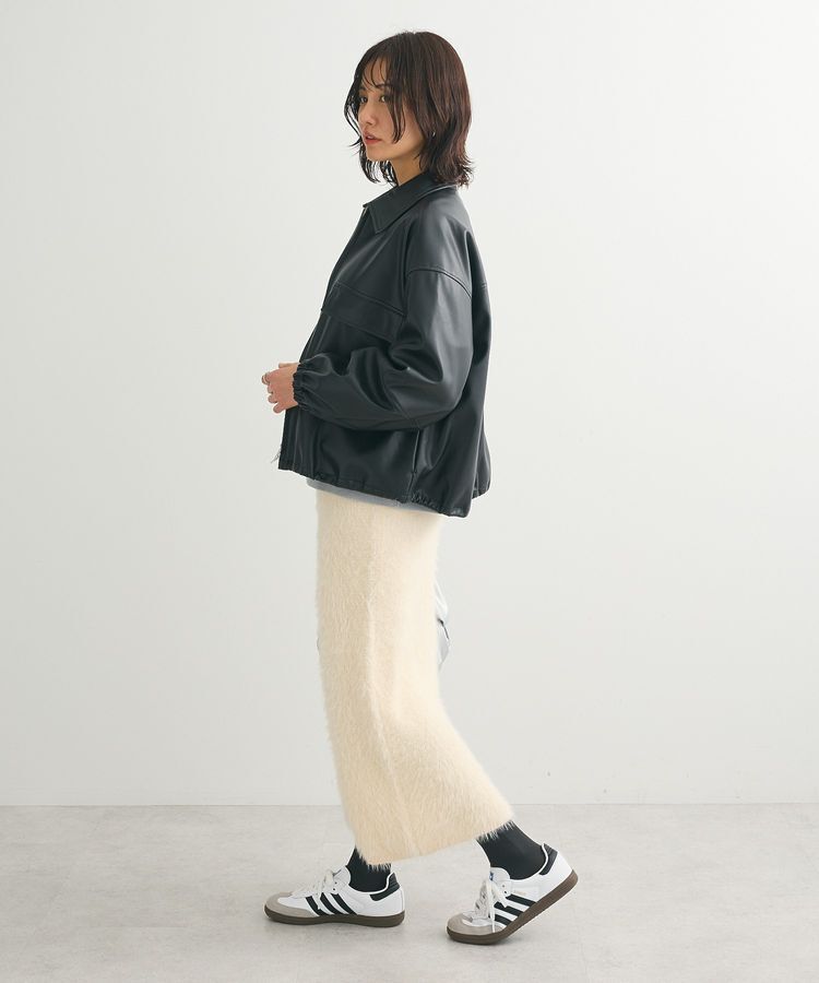 Green Parks「フェイクレザージャケット」|テーラードジャケット|