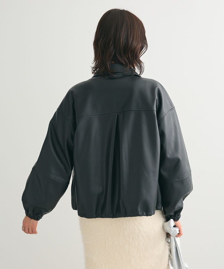 Green Parks「フェイクレザージャケット」|テーラードジャケット|