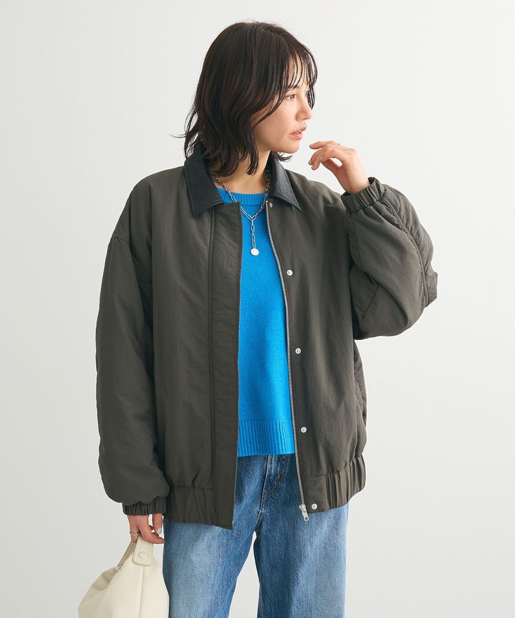 Green Parks「袖かのこニットプルオーバー」|ニット・セーター|