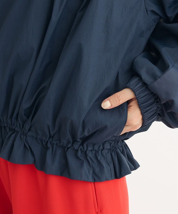 armonia「ギャザーナイロンブルゾン」|ブルゾン・スタジャン|