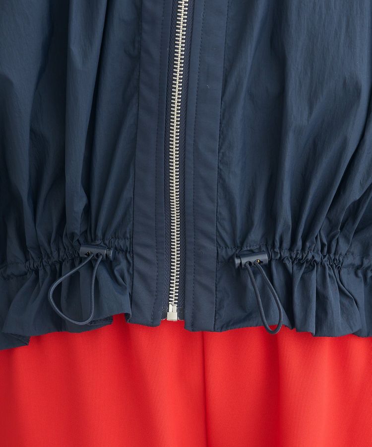 armonia「ギャザーナイロンブルゾン」|ブルゾン・スタジャン|