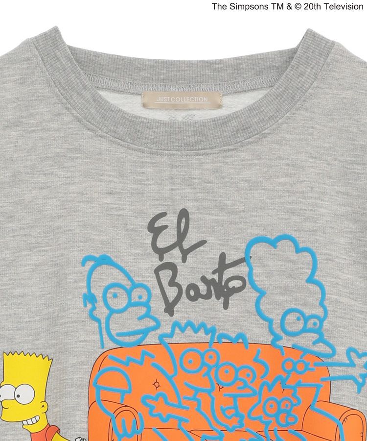 Green Parks「The Simpsons発泡プリントスウェット」|スウェット・ジャージ|