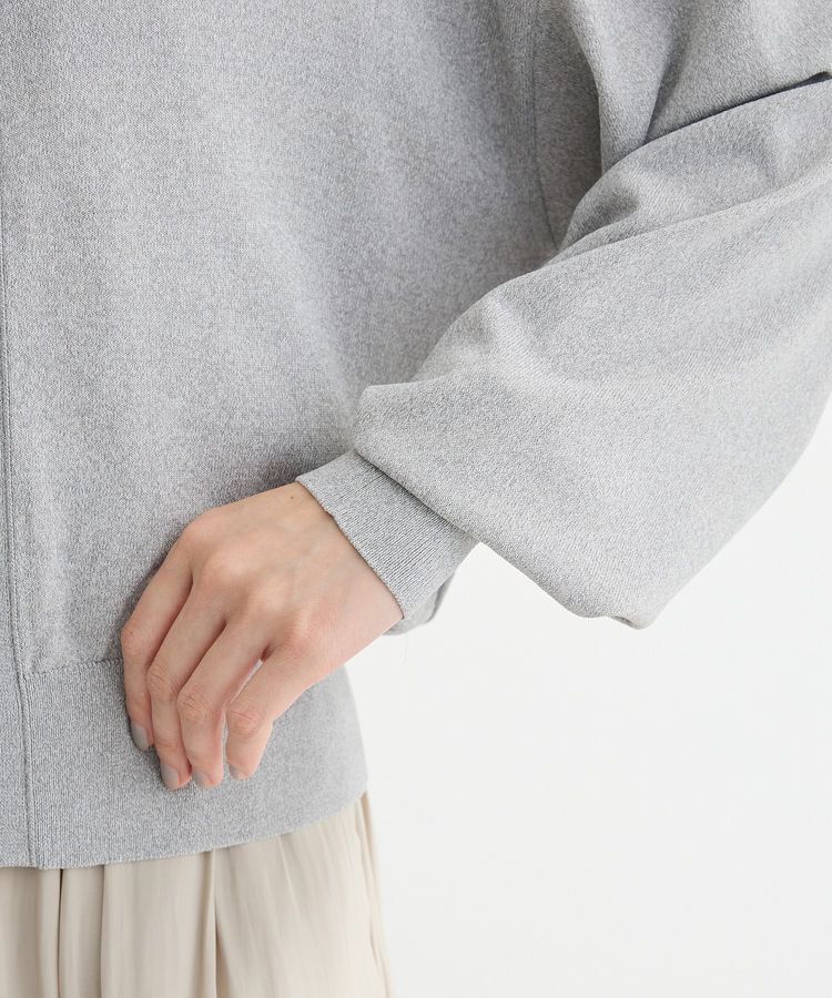 Green Parks「フロントZIPニットカーディガン」|カーディガン|