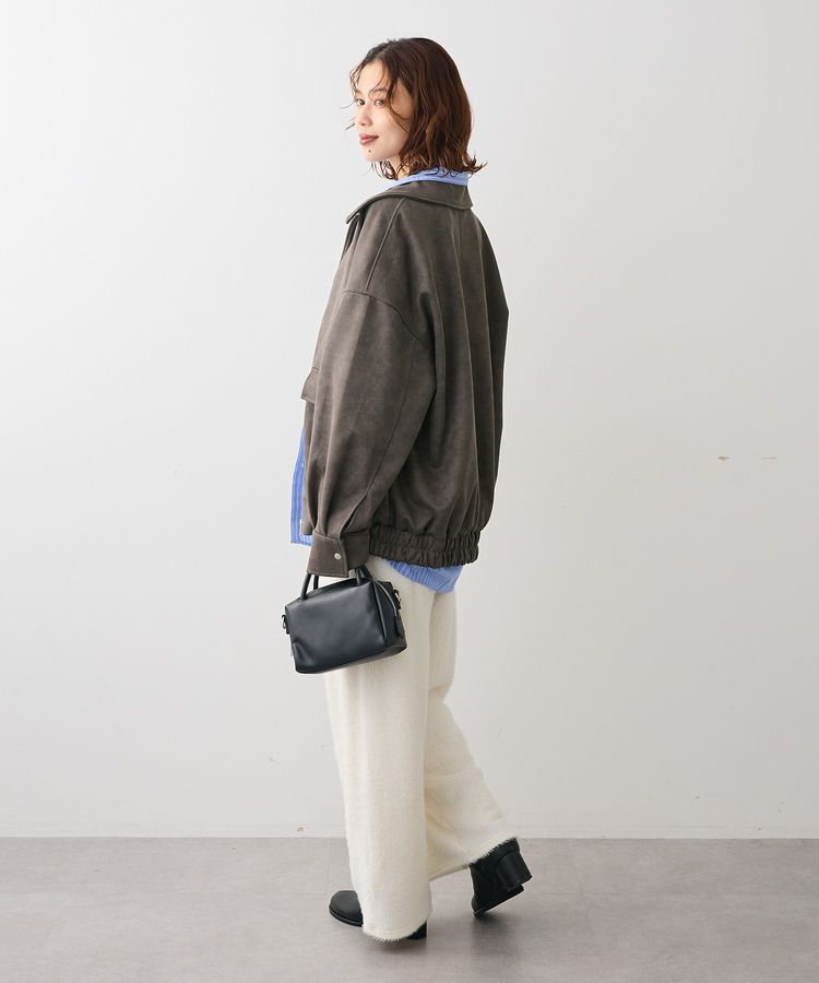 Green Parks「・ELENCARE DUE スエードポンチブルゾン」|ステンカラーコート|