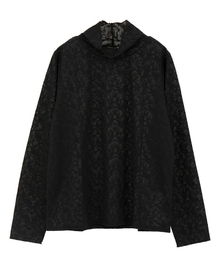 Green Parks「レースハイネックプルオーバー」|Tシャツ・カットソー|