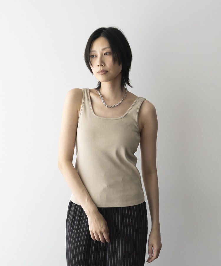 GARAGE OF GOOD CLOTHING「【日本製】FANCTIONALフライススクエアネックタンクトップ」|インナー|