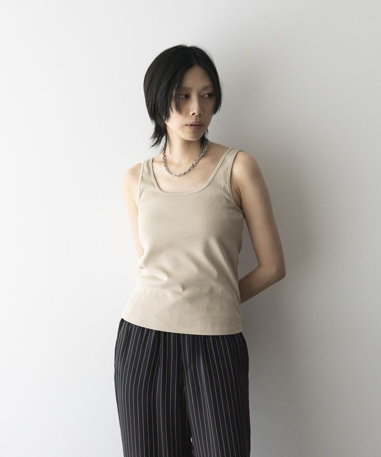 GARAGE OF GOOD CLOTHING「【日本製】FANCTIONALフライススクエアネックタンクトップ」|インナー|