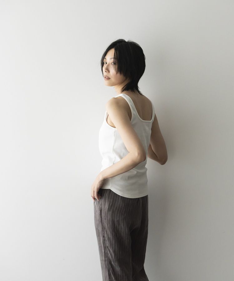 GARAGE OF GOOD CLOTHING「【日本製】FANCTIONALフライススクエアネックタンクトップ」|インナー|