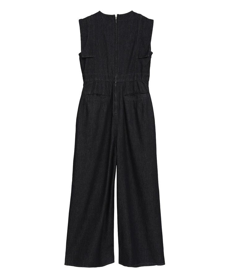 GARAGE OF GOOD CLOTHING「【CLANE】SQUARE SLEEVE DENIM ALL IN ONE」|オールインワン|