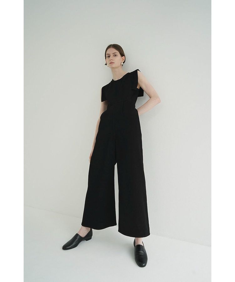 GARAGE OF GOOD CLOTHING「【CLANE】SQUARE SLEEVE DENIM ALL IN ONE」|オールインワン|