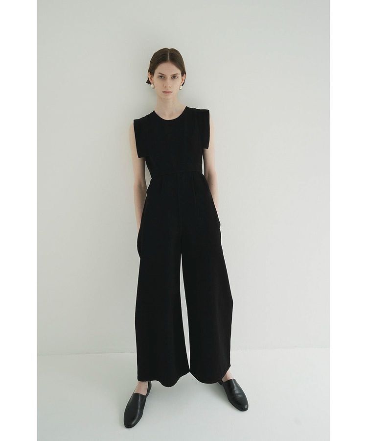 GARAGE OF GOOD CLOTHING「【CLANE】SQUARE SLEEVE DENIM ALL IN ONE」|オールインワン|