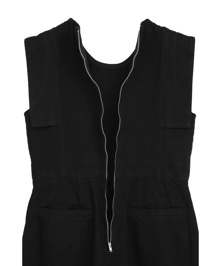 GARAGE OF GOOD CLOTHING「【CLANE】SQUARE SLEEVE DENIM ALL IN ONE」|オールインワン|