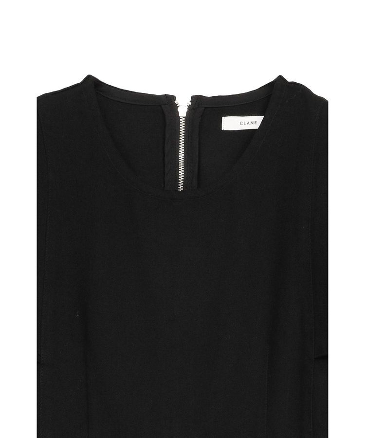 GARAGE OF GOOD CLOTHING「【CLANE】SQUARE SLEEVE DENIM ALL IN ONE」|オールインワン|