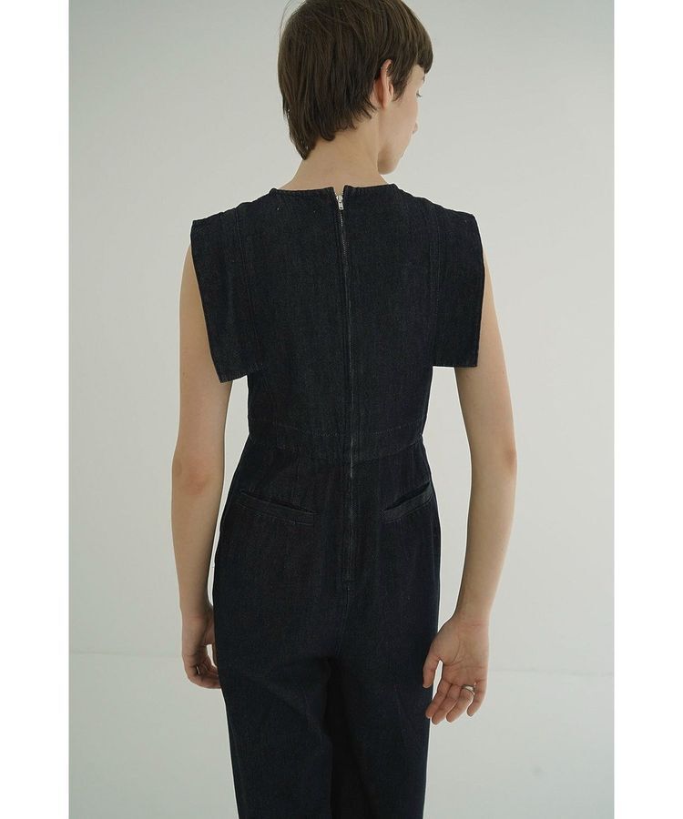 GARAGE OF GOOD CLOTHING「【CLANE】SQUARE SLEEVE DENIM ALL IN ONE」|オールインワン|