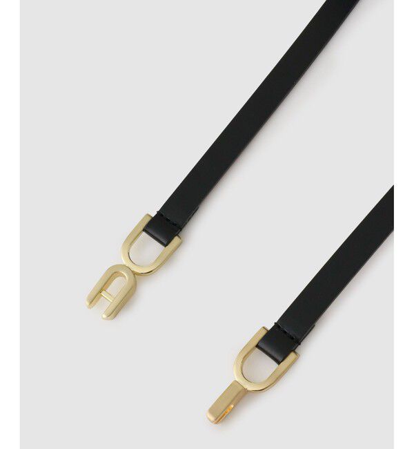 allureville「◇クロスパーツ細ベルト」|ベルト|