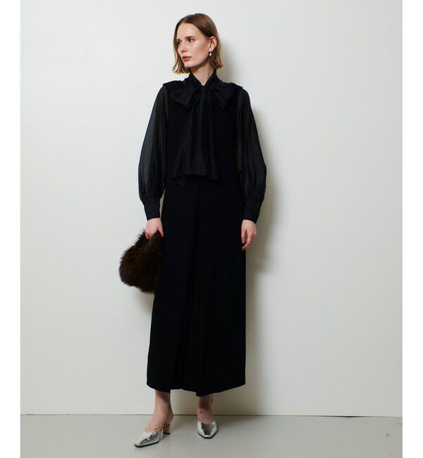 allureville「バッククロスオールインワン」|オールインワン|