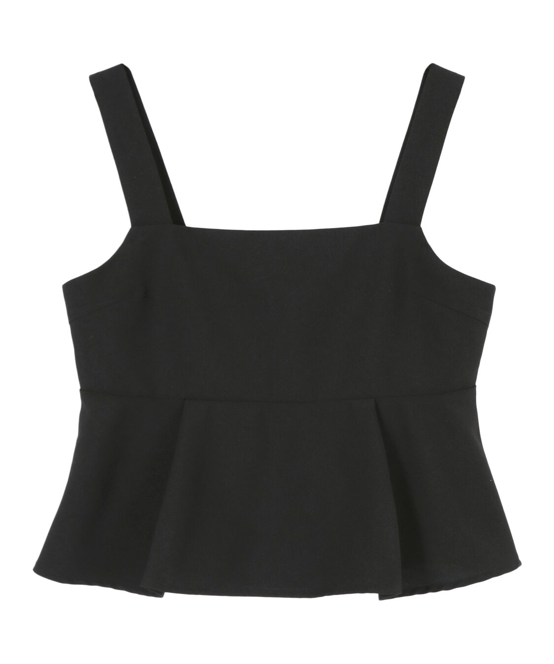 titivate「フレアデザインキャミトップス」|Tシャツ・カットソー|ブラック
