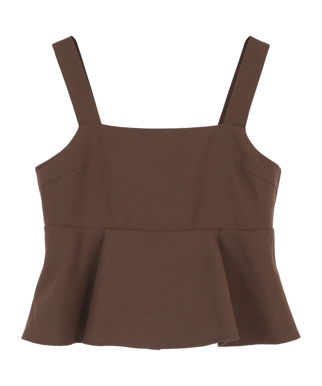 titivate「フレアデザインキャミトップス」|Tシャツ・カットソー|ダークブラウン