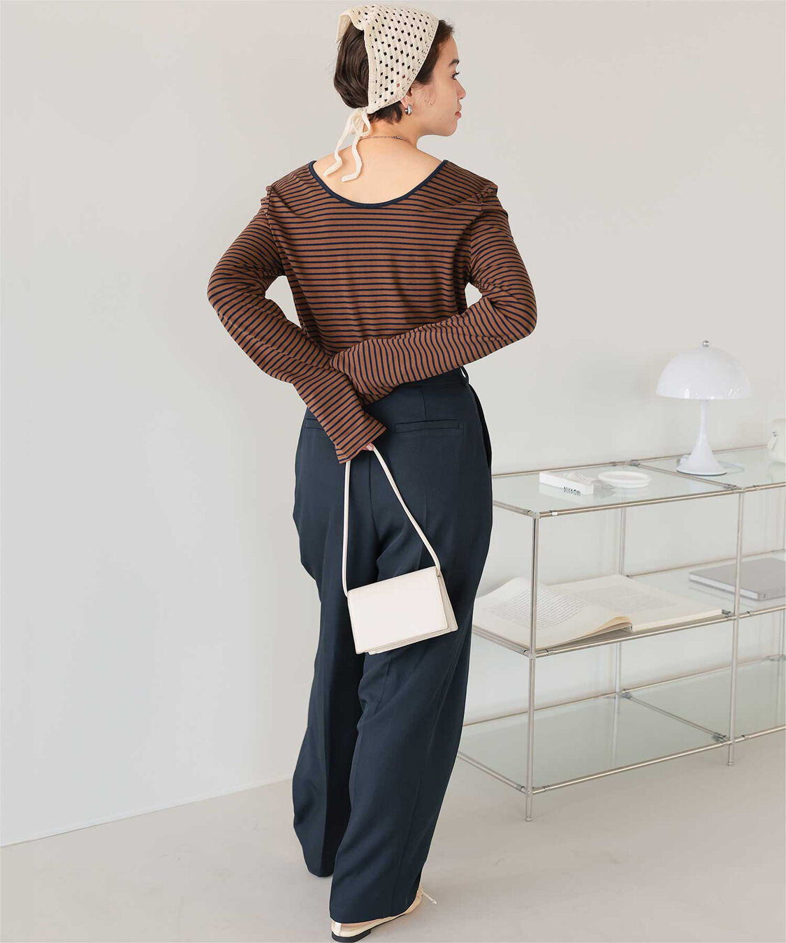 titivate「バックUネックロングスリーブカットソー」|Tシャツ・カットソー|