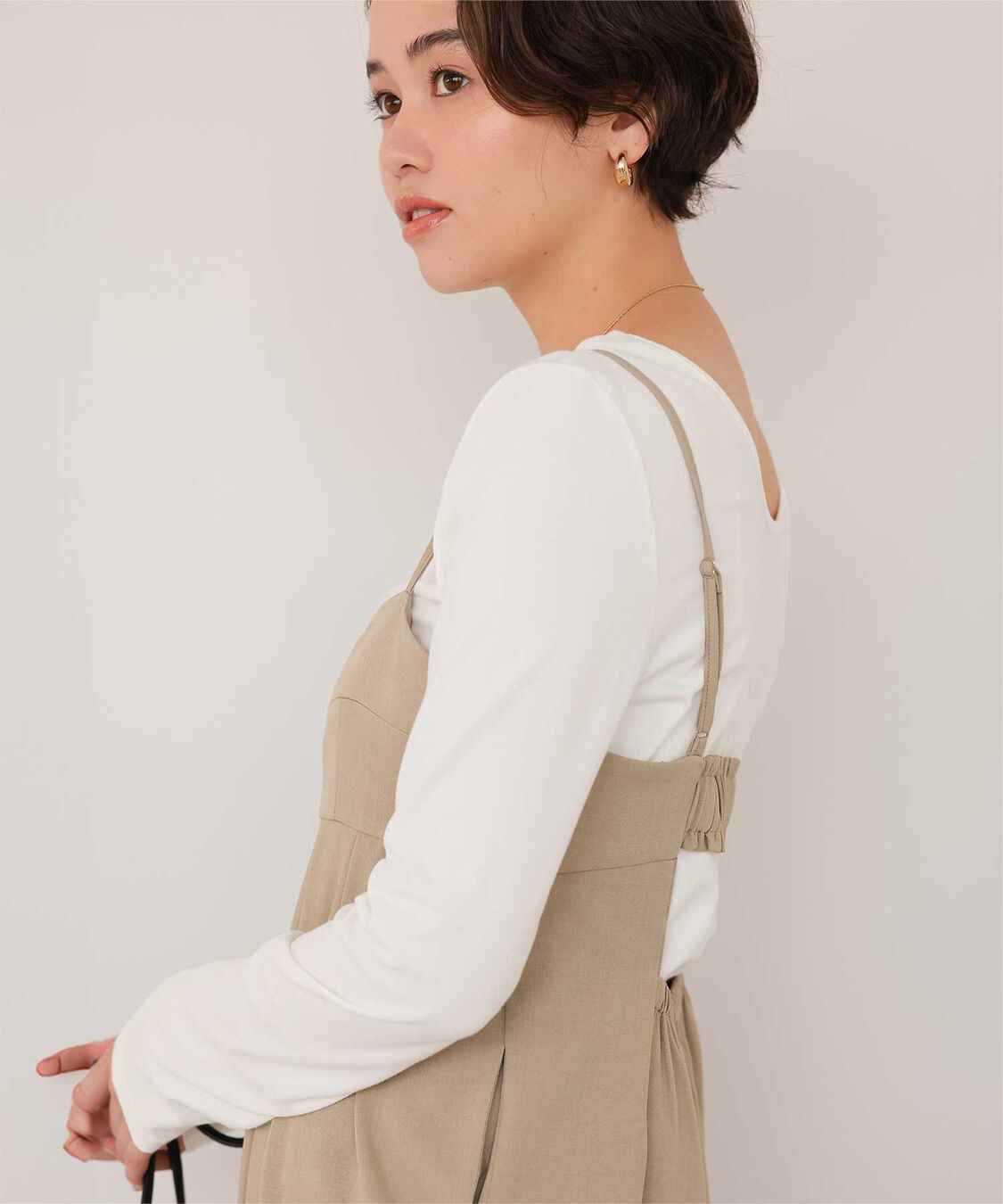 titivate「バックUネックロングスリーブカットソー」|Tシャツ・カットソー|