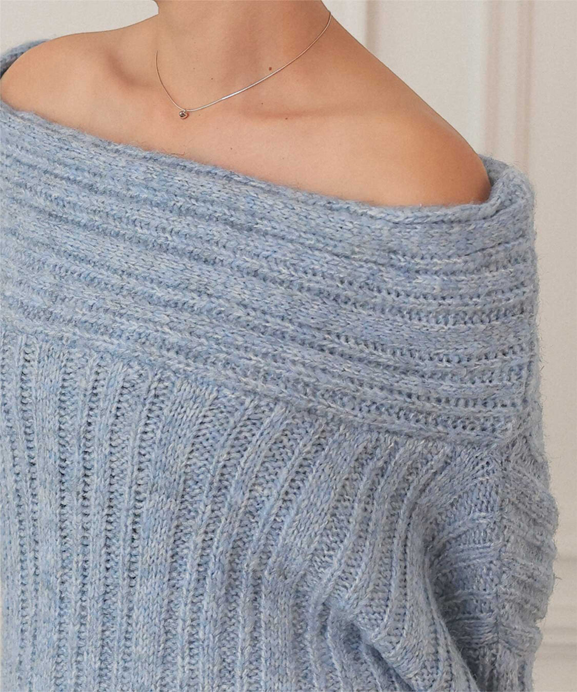 titivate「オフショルダールーズニット」|ニット・セーター|