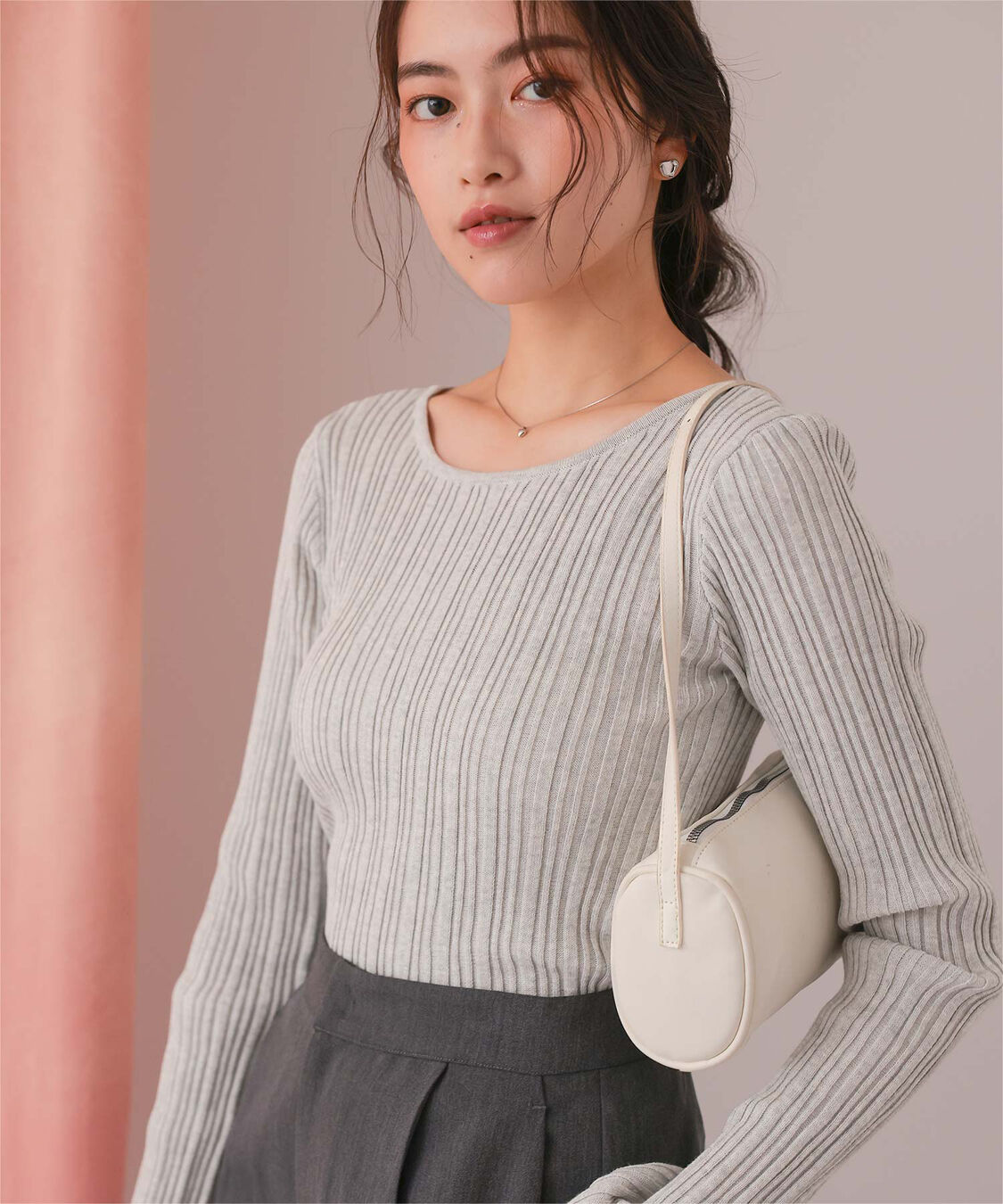 titivate「UVケアリングドットニットカーディガン」|カーディガン|