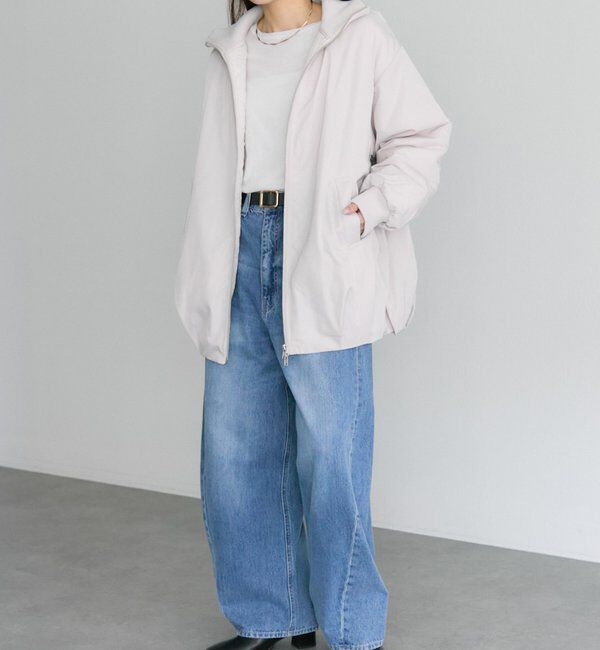  「中わたリブカラーブルゾン」|テーラードジャケット|