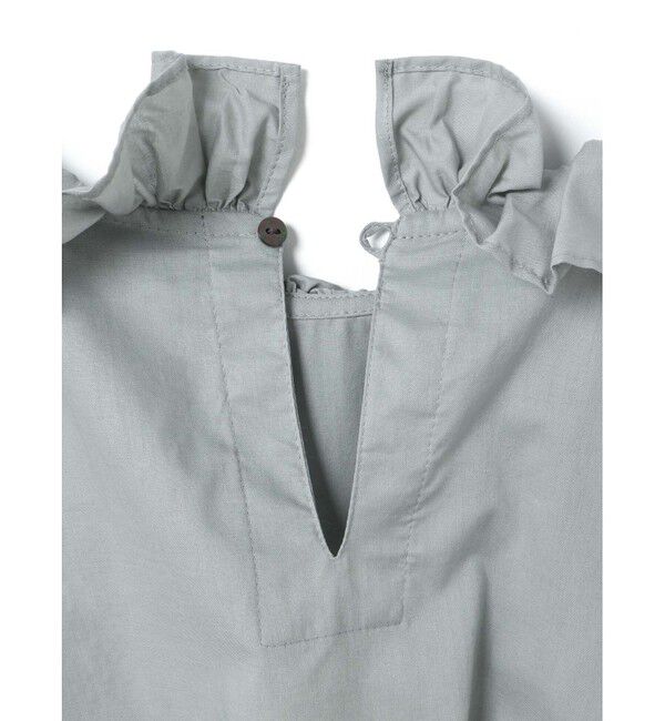 mizuiro ind「mizuiro ind フリルカラープルオーバーシャツ」|シャツ・ブラウス|