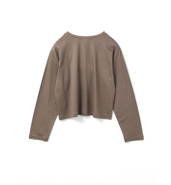 mizuiro ind「mizuiro ind フロントフリルプルオーバー」|Tシャツ・カットソー|