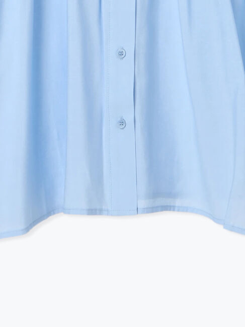 Lugnoncure「シャーリングバンドカラーシャツ」|シャツ・ブラウス|