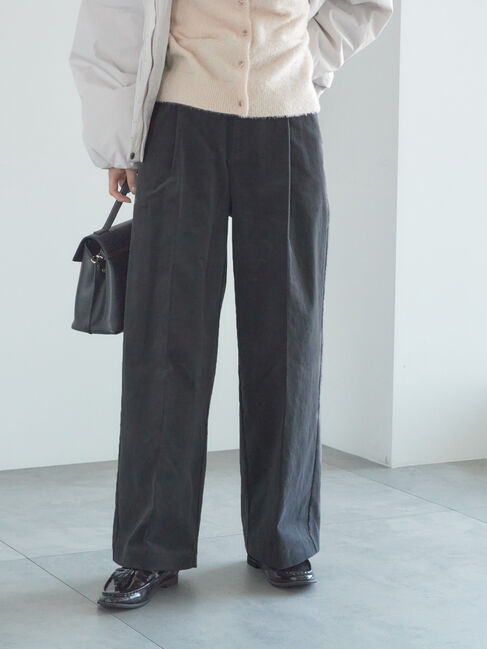 Te chichi「【宮本茉由着用】コーデュロイワイドパンツ」|その他|