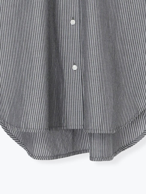 Samansa Mos2「ワンポイント刺繍オーバーシャツ」|シャツ・ブラウス|