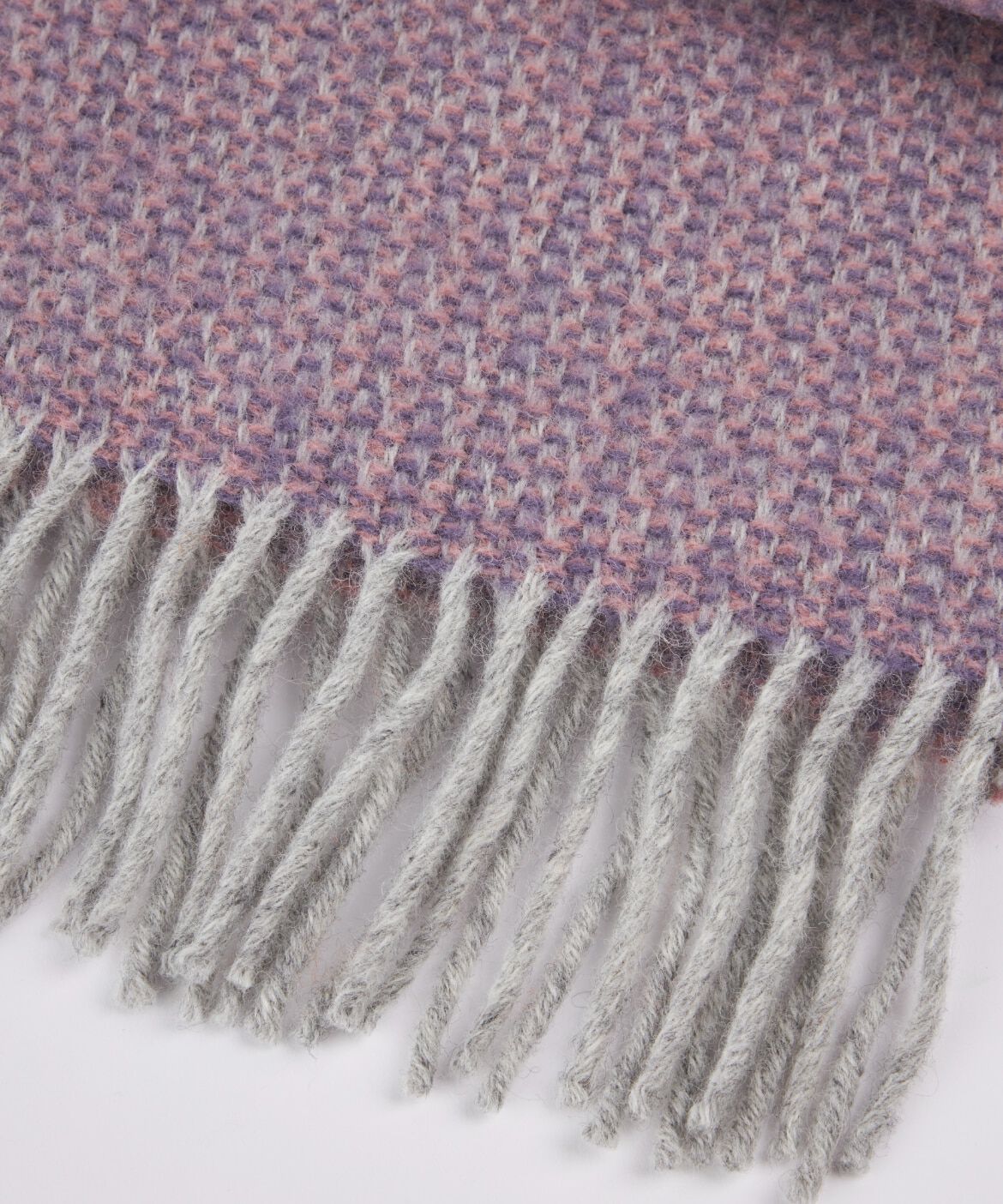 Le Souk「ミックスヤーン フリンジマフラー《TWEED MILL/ツイードミル》」|ストール|