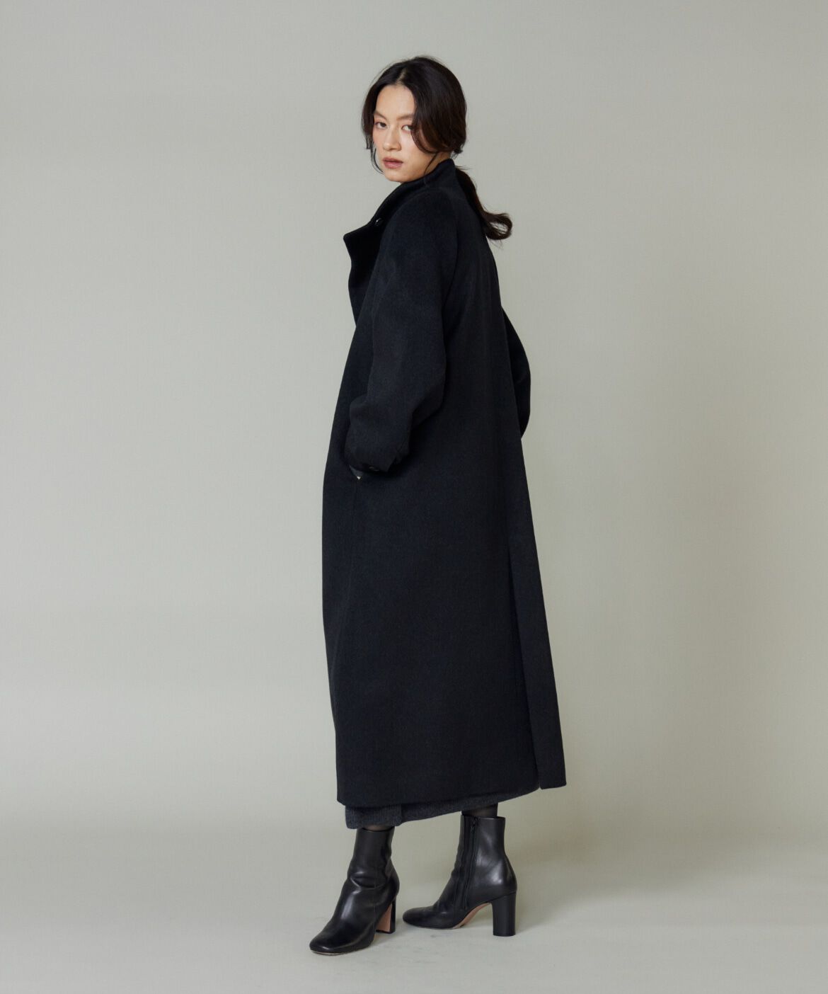 la veille by SUPERIOR CLOSET「スタンドカラーコート」|ステンカラーコート|